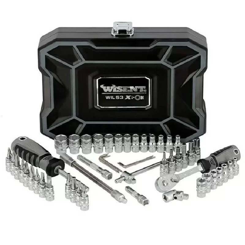 Wisent WIL 53 Steckschlüssel-Set 53-teilig , Steckschlüssel-Set 53-teilig 1 | 4 Zoll Chrom-Vanadium-Stahl | Zustand: Neu – Bild 2