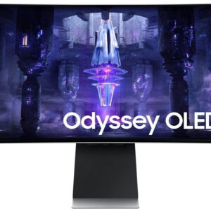 Samsung Odyssey OLED G8 S34BG850SU, Inkl. Stromkabel | Fernbedienung. 34" Curved OLED, UWQHD, 175 Hz, 0.1 ms, Smart TV | Zustand: Sehr Gut