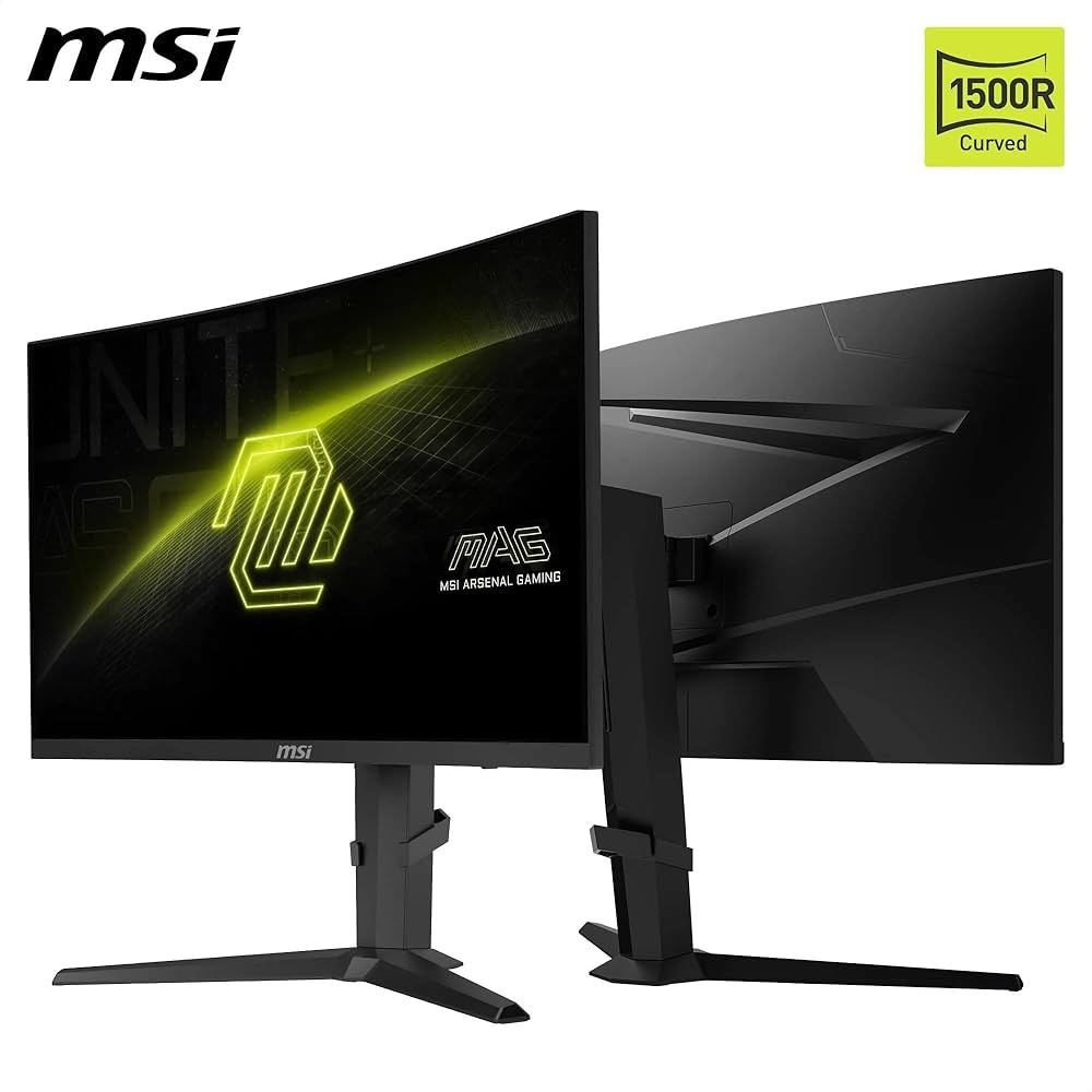MSI MAG 275CQRF QD E2, 27 Zoll WQHD Curved Gaming Monitor, 180Hz, 0.5ms Rapid VA Panel, Quantum Dot. | Zustand: Gut – Bild 2