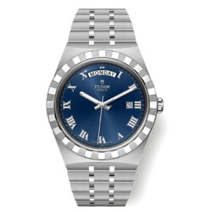 Tudor Royal Day-Date M28600, Blaues Zifferblatt, 41mm, Full Set mit Box, Papieren und Ersatzgliedern. | Zustand: Sehr Gut