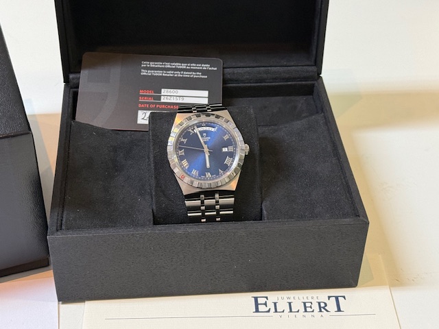 Tudor Royal Day-Date M28600, Blaues Zifferblatt, 41mm, Full Set mit Box, Papieren und Ersatzgliedern. | Zustand: Sehr Gut – Bild 3