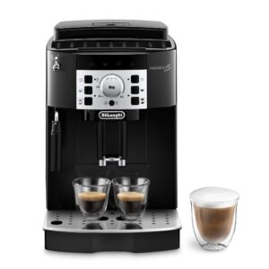 DeLonghi Magnifica S ECAM 21.112 B, Kaffeevollautomat, Farbe Schwarz (B), verpackt, mit klassischem Milchaufschäumer. | Zustand: Neu