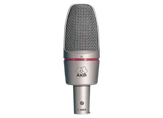 AKG C3000B, Großmembran-Kondensatormikrofon inkl. 2m Kabel. | Zustand: Sehr Gut
