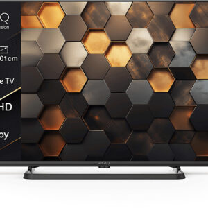 Peaq PTV 40GF-5024C Schwarz, 40 Zoll Full-HD Smart TV mit Google TV, Direct LED, 50 Hz Bildwiederholrate. | Zustand: Sehr Gut