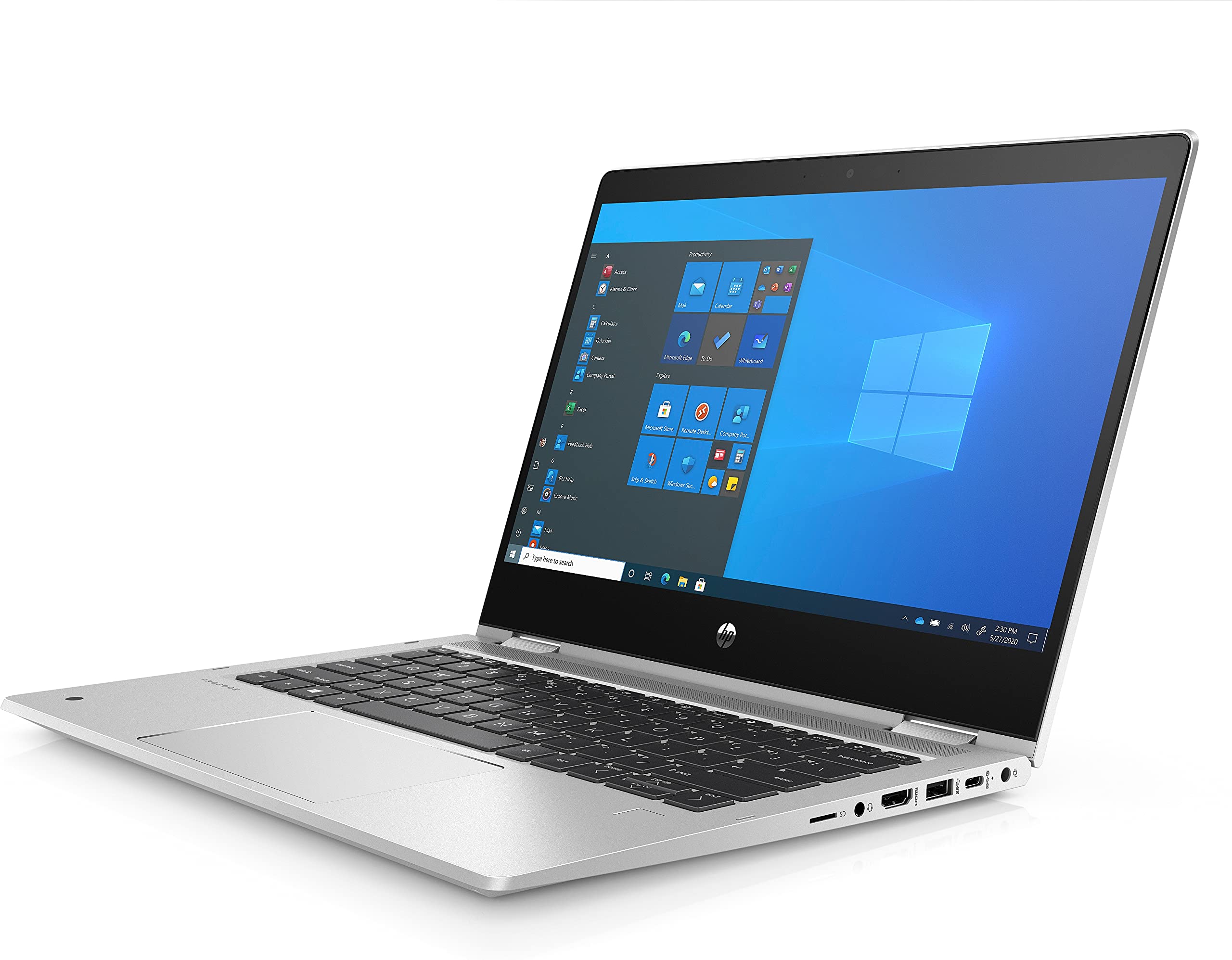 HP ProBook x360 435 G8 Ryzen 7, 16GB RAM, 256GB SSD, 13.3 Zoll Touchscreen, AMD Ryzen 7 5800U, DE, Win 10Pro | Zustand: Gut – Bild 2