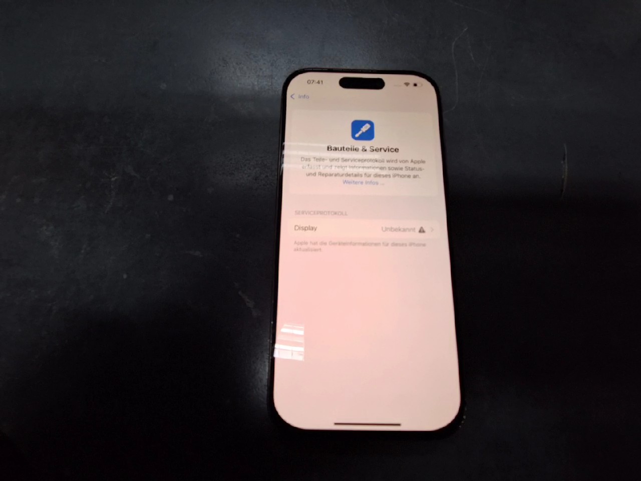 iPhone 16 Pro 256GB, Zyklen 236, Display Unbekannt, nur Abholung vor Ort | SimLock: Frei | Zustand: Gut | Farbe: Titan Wüstensand | Akku: 99% – Bild 3