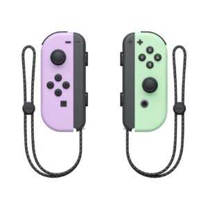Nintendo Joy-Con 2er Set Pastell Lila/Grün, Original Nintendo Switch Controller Set in Pastell-Lila und Pastell-Grün. | Zustand: Sehr Gut | Farbe: gruen