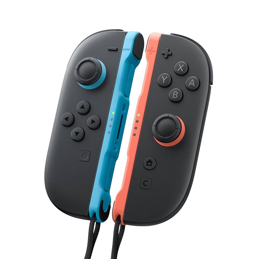 Nintendo Switch 2 Joy-Con Controller-Set, 2er Set, hellblau (L) | hellrot, mit Originalverpackung | Zustand: Wie Neu – Bild 2