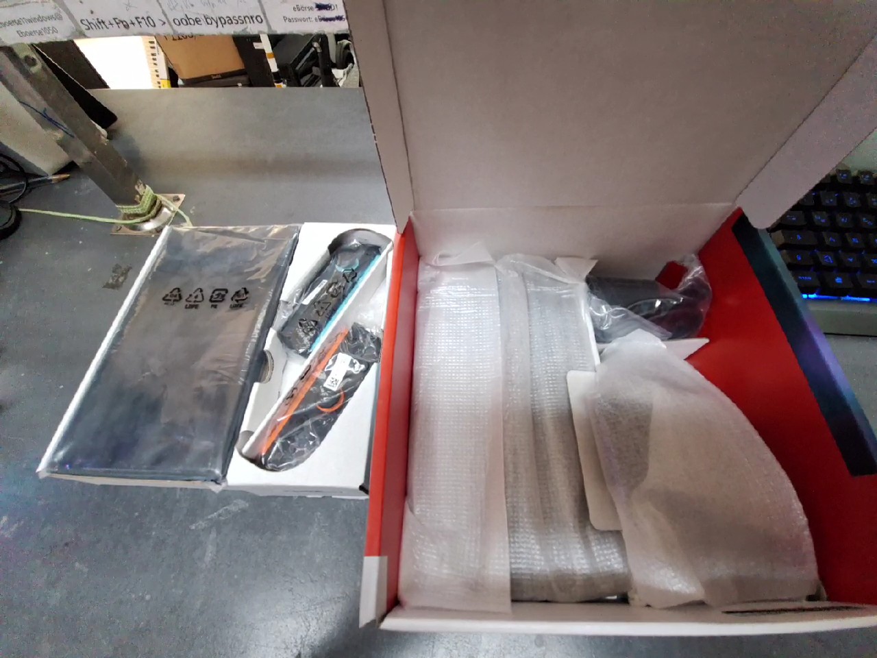 Nintendo Switch 2, mit Originalverpackung.mit Rechnung vom 11.09.2025. +super mario bros wonder | Zustand: Sehr Gut | Farbe: schwarz – Bild 3