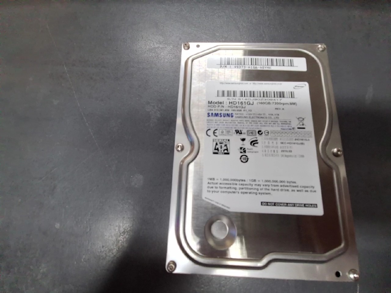 Samsung HD161GJ, 160GB SATA II Festplatte, Nur Abholung vor Ort | Zustand: Gut – Bild 2