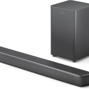 Philips TAB5309 Soundbar 2.1 Schwarz, 240W, DTS Virtual X, HDMI ARC, mit drahtlosem Subwoofer, ovp | Zustand: Sehr Gut