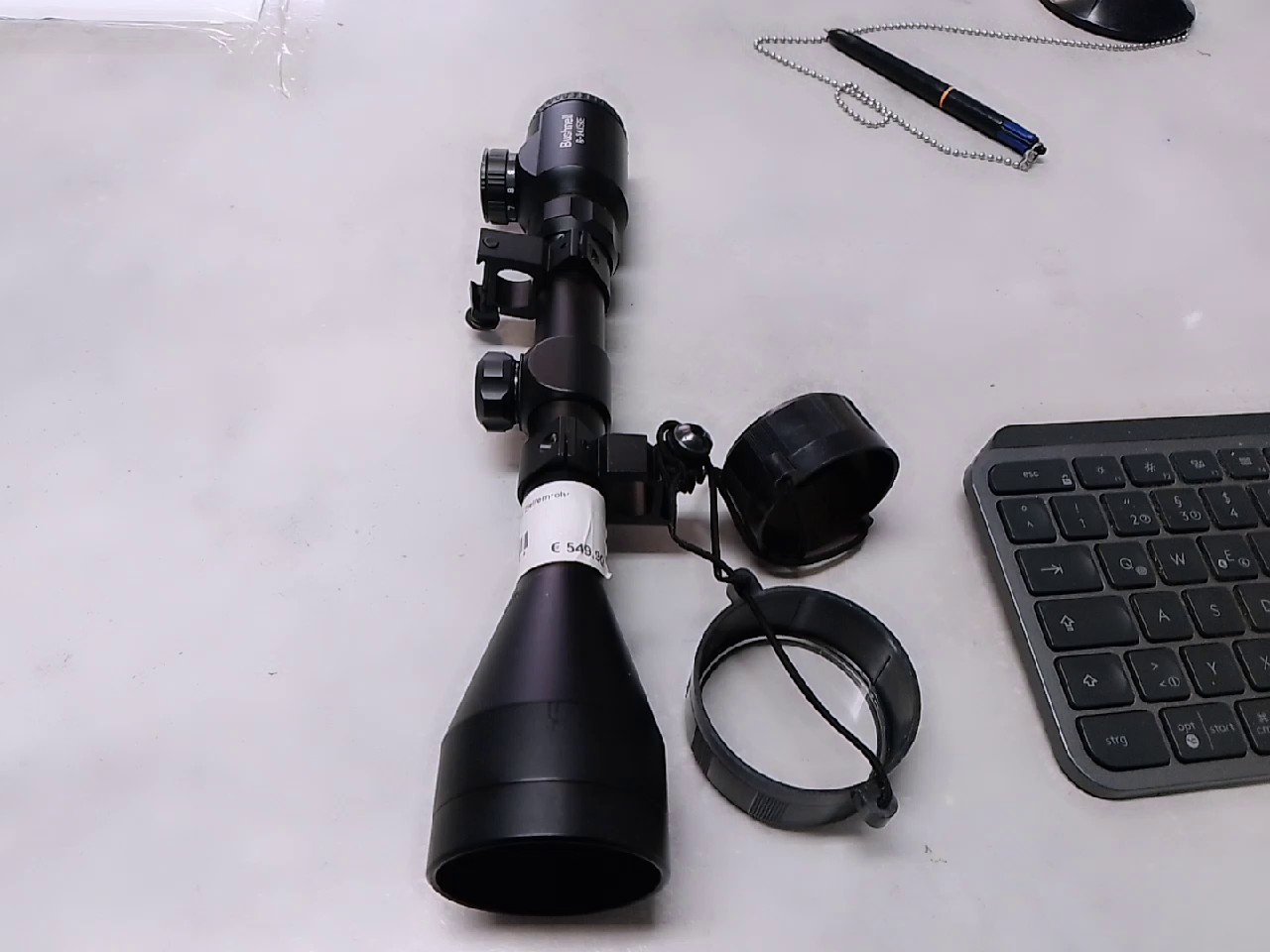 Bushnell Trophy 6-24x56E, Zielfernrohr mit Seitenfokus, beleuchtetem Absehen, inkl. Montage und Schutzkappen. | Zustand: Gut – Bild 2