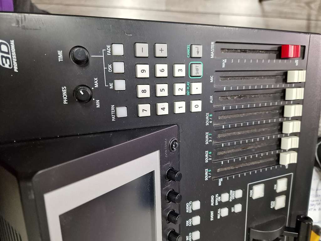 Panasonic AG-HMX100 Digital AV Mixer, Kompakter All-in-One HD | SD Digital AV Mixer mit Video-Switcher, Audio-Mixer und Effekten. | Zustand: Sehr Gut – Bild 4