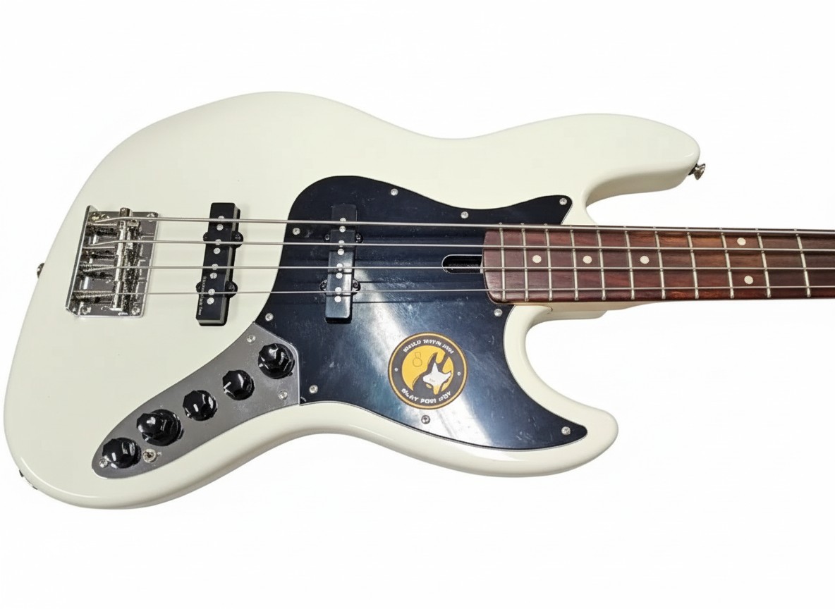 Sire Marcus Miller V3 Bass, weiß, 4-Saiter Jazz Bass mit Mahagonikorpus, Ahornhals und PalisandergrifFernbedienungrett, 2. Generation. | Zustand: Sehr Gut – Bild 2