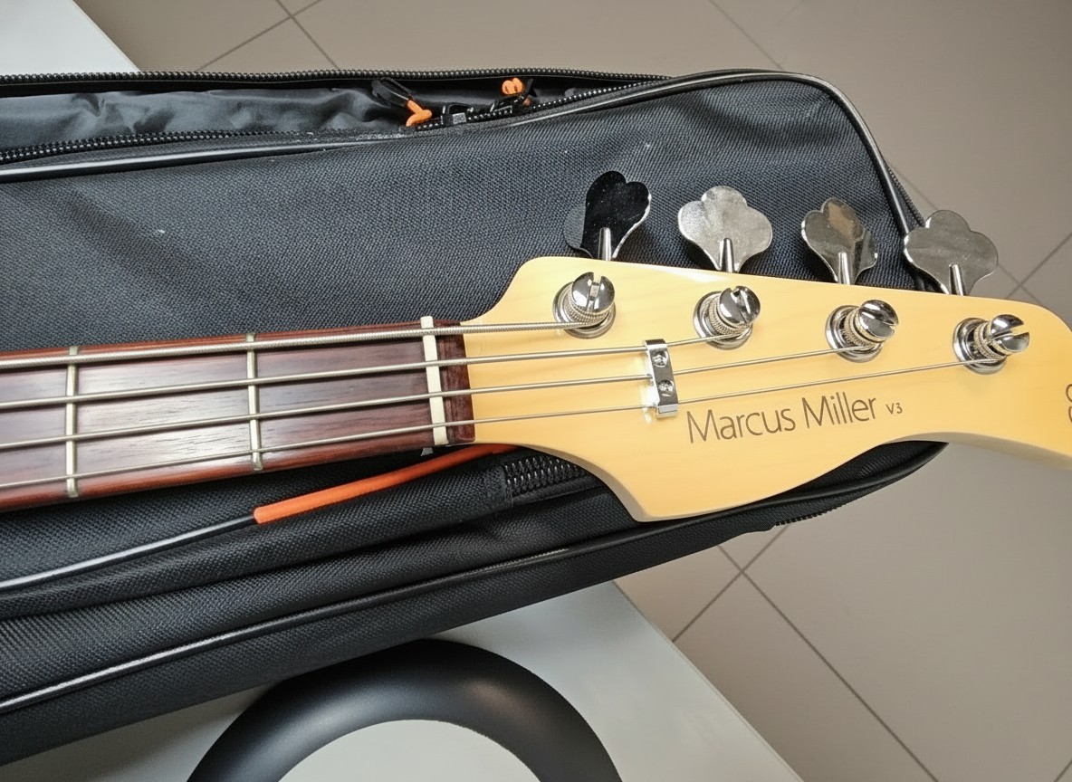 Sire Marcus Miller V3 Bass, weiß, 4-Saiter Jazz Bass mit Mahagonikorpus, Ahornhals und PalisandergrifFernbedienungrett, 2. Generation. | Zustand: Sehr Gut – Bild 5