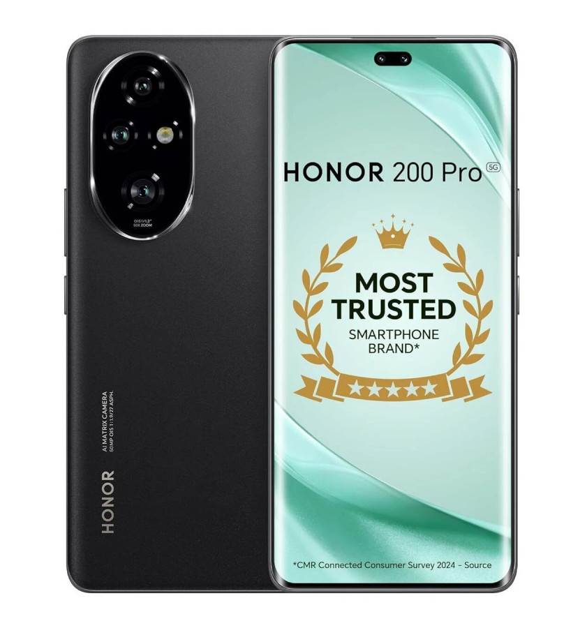 Honor 200 256GB, SimLock: Frei | Zustand: Wie Neu | Farbe: schwarz | Akku: 95%