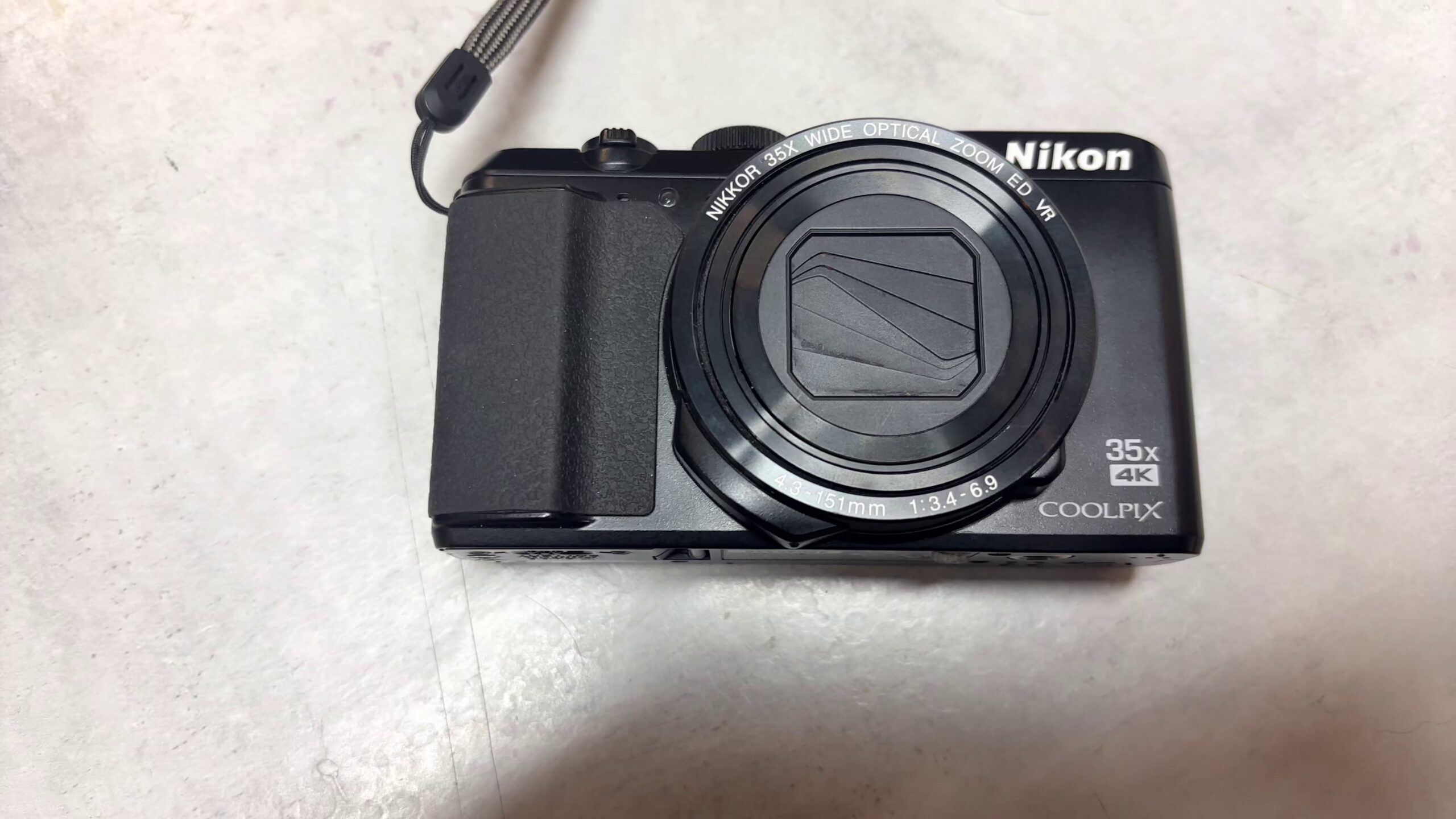 Nikon Coolpix A900 4K, Super-Zoom Kamera, 35-fach opt. Zoom, ohne Ladestation | Zerkratzt | Zustand: Gut – Bild 3