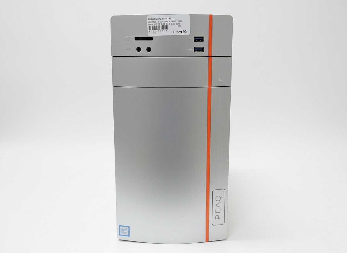 PEAQ Gaming PC i5-7400, Windows 10, Intel Core i5-7400, 16 GB RAM, 128 GB SSD, GTX 1060 8GB, Desktop-PC | Zustand: Gut