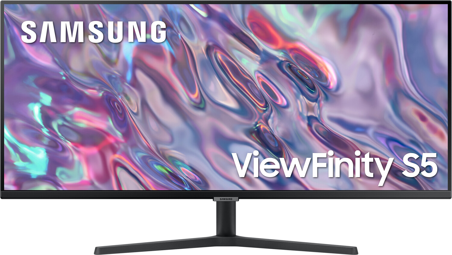 Samsung ViewFinity S5 S34C500, 34" UWQHD (3440x1440) 100Hz, 21:9, VA Panel, HDR10, FreeSync, Kratzer am Display , inkl. Stromkabel. | Zustand: In Ordnung
