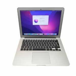 Apple MacBook Air 13" 2015, i5 | 8GB | 128GB SSD, macOS Monterey installiert, silbernes Aluminiumgehäuse. | Zustand: Gut