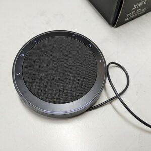 Jabra Speak2 75 Schwarz, Staubig, leichte Gebrauchsspuren, mit integriertem Kabel. | Zustand: Sehr Gut | Farbe: schwarz