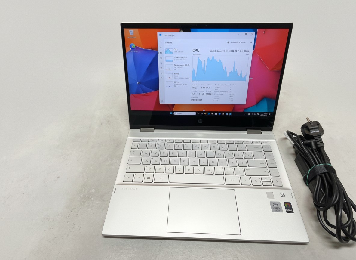 HP Pavilion x360 14 i7-1065G7 16/512, 14 Zoll Convertible, 10. Gen Intel Core i7, 16GB RAM, 512GB SSD, Silber. | Zustand: Sehr Gut