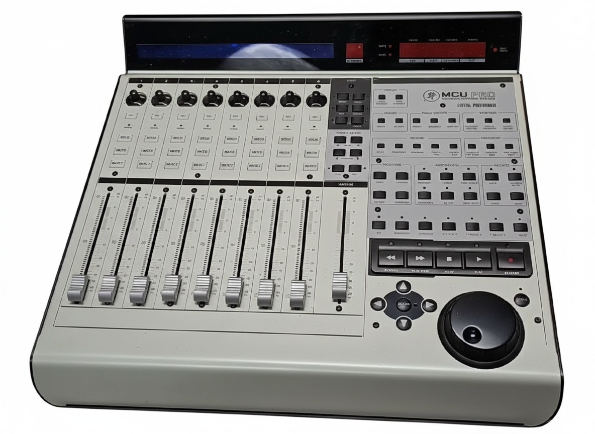 Mackie MCU Pro, Universal Control Surface mit 8 Motorfader, Jog eel, MIDI In | Out, inkl. Netzteil | Zustand: Sehr Gut