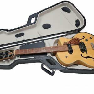 Godin 5th Avenue CW Kingpin II Natural, Archtop E-Gitarre mit 2 Pickups, Made in Canada, inkl. Koffer. | Zustand: Sehr Gut