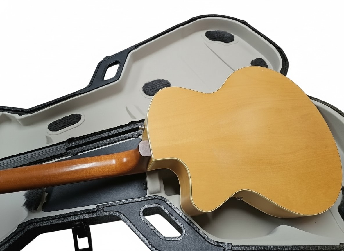 Godin 5th Avenue CW Kingpin II Natural, Archtop E-Gitarre mit 2 Pickups, Made in Canada, inkl. Koffer. | Zustand: Sehr Gut – Bild 3