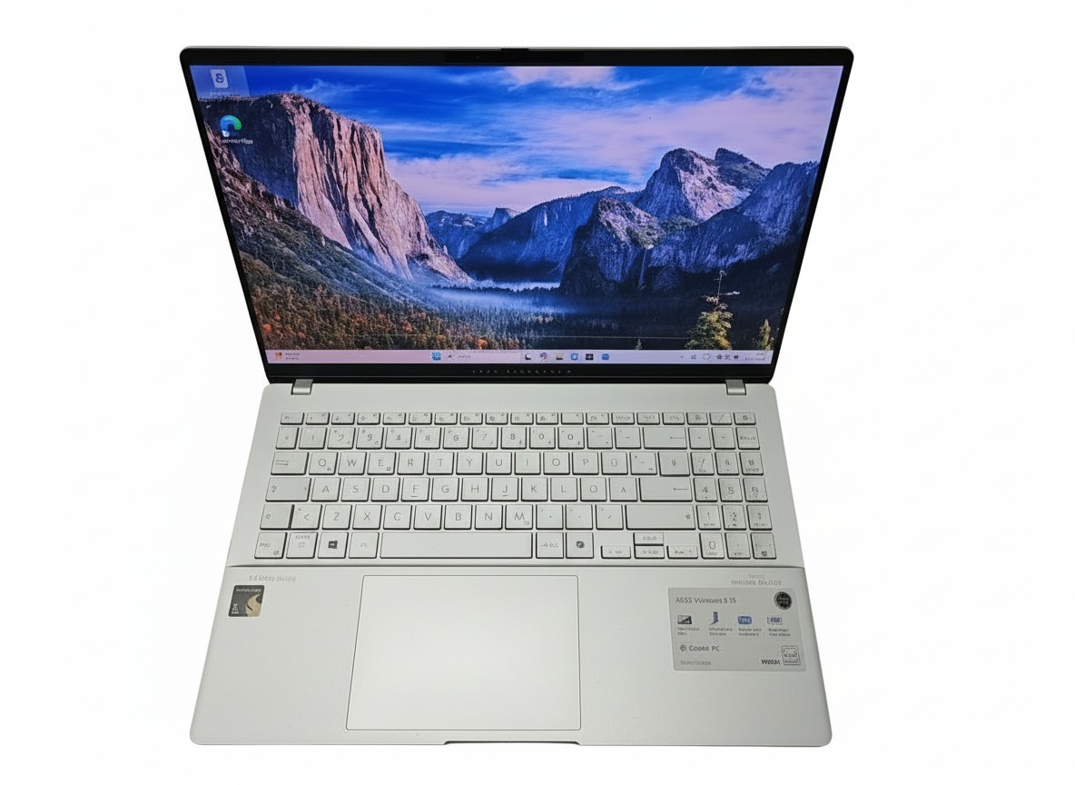 ASUS Vivobook S 15 S5507 Silber, Snapdragon X Elite, 16GB RAM, 1TB SSD, 120Hz OLED Display, Copilot+ PC | Zustand: Sehr Gut