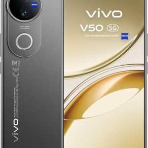 Vivo V50 5G 512GB, OVP, 12GB RAM, Snapdragon 7 Gen 3, 6000mAh Akku, ZEISS Kamera. | SimLock: Frei | Zustand: Wie Neu | Farbe: schwarz | Akku: 100%