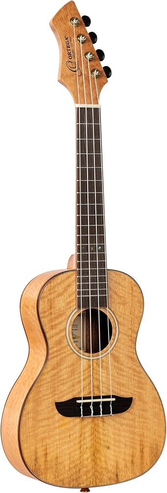 Ortega RUMG Mango Konzert Ukulele, Elektroakustisch, Mango Korpus, Open Pore Finish, mit Tonabnehmer und Stimmgerät. | Zustand: Sehr Gut
