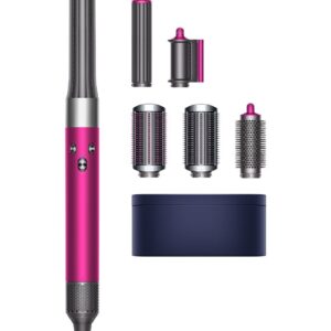 Dyson Airwrap Complete Long, Fuchsia | Nickel, inkl. Coanda-Trockner und 6 Aufsätzen für langes Haar. | Zustand: Gut