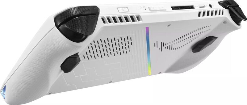 ASUS ROG Ally RC71L 512GB, Handheld-Konsole mit 7" FHD 120Hz Touch, 16GB RAM, inkl. 65W USB-C Ladegerät | Zustand: Gut | Farbe: weiss – Bild 2