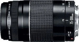 Canon EF 75-300mm f/4-5.6 III, Vielseitiges Telezoomobjektiv für Canon EF-Mount, ideal für Sport, Natur und Porträts. | Zustand: Sehr Gut
