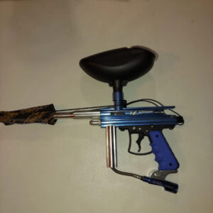 VL High Voltage Paintball, Elektrische Paintball-Pistole mit Semi-, 3-Schuss-Burst- und Full-Auto-Modus. | Zustand: Sehr Gut