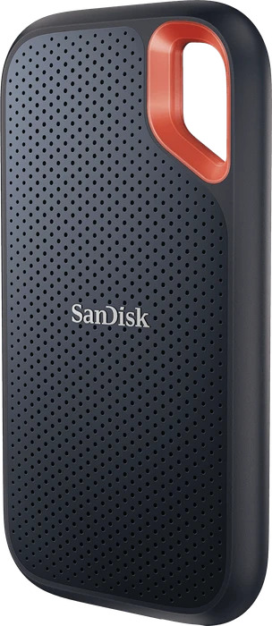 SanDisk Extreme Portable SSD V2 2TB, Schwarz, 2TB, USB-C 3.2 Gen 2, OVP, bis 1050MB | s lesen. | Zustand: Neu