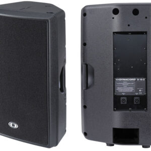 Dynacord D-LITE D 15-3 Paar, Passive 3-Wege Full-Range Lautsprecher, Kunststoffgehäuse, 15 | Zustand: Gut