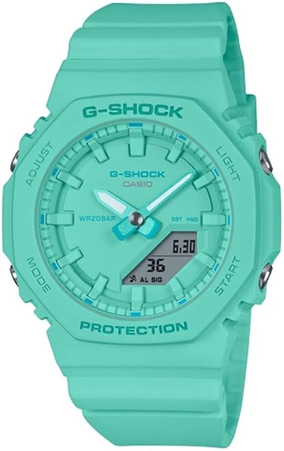 Casio G-Shock GMA-P2100-2AER Türkis, Damen Armbanduhr, Ana-Digi, 200m WR, mit Originalverpackung | Zustand: Sehr Gut