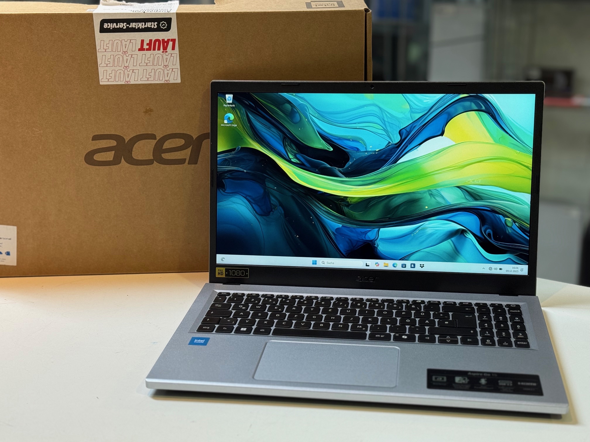 Acer Aspire AG15-31P, intel n100 | 4gb ram | 128gb ssd | windows 11 | mit verpackung | ladegerät | Zustand: Sehr Gut – Bild 2