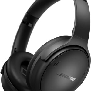 Bose QuietComfort SC Black, Wireless Over-Ear Kopfhörer mit ANC, bis zu 24 Std. Akkulaufzeit, inkl. Soft Case. | Zustand: Neu