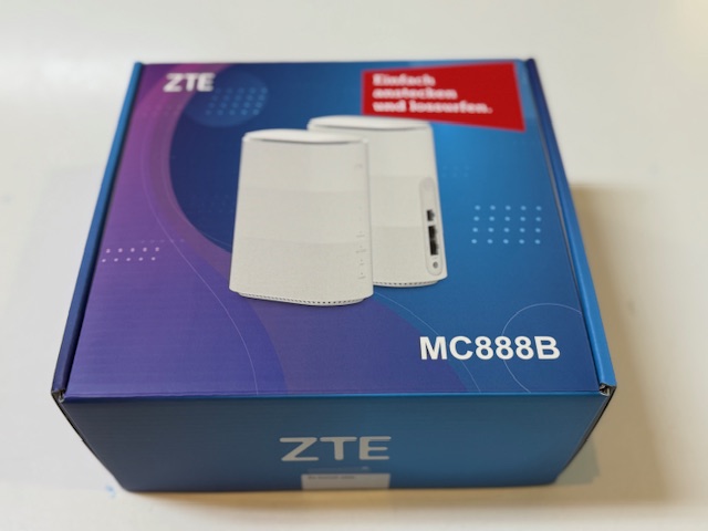 ZTE MC888B 5G Router, Unlocked 5G WLAN Router, WiFi 6, neuwertig, nur Verpackung geöffnet | Zustand: Neu