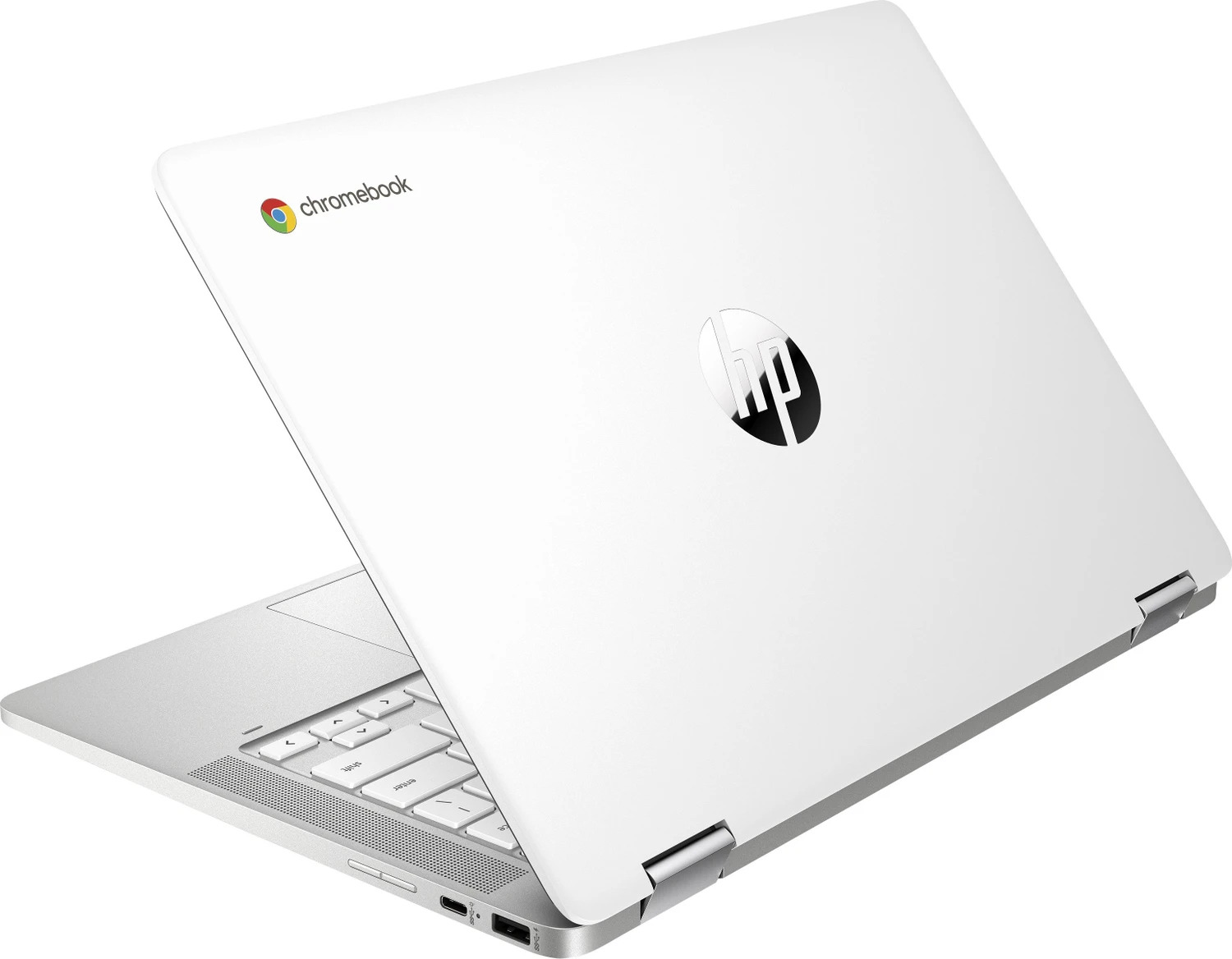HP Chromebook x360 14a-ca0220ng, Celeron N4120, 4GB RAM, 64GB Flash, 14 Zoll HD-Touchscreen | Zustand: Gut – Bild 3