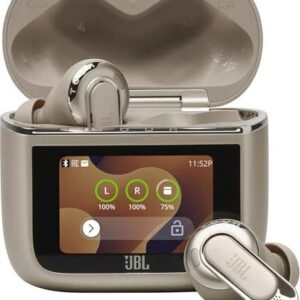 JBL Tour Pro 2 Champagner, True Wireless In-Ear Kopfhörer mit Smart Charging Case und Touchscreen. | Zustand: Sehr Gut
