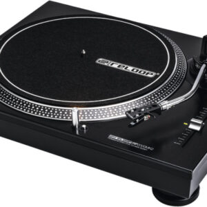 Reloop RP-2000 MK2 Schwarz, OVP, ohne Nadel, stark verzerrter Ton, DJ Plattenspieler | Zustand: In Ordnung