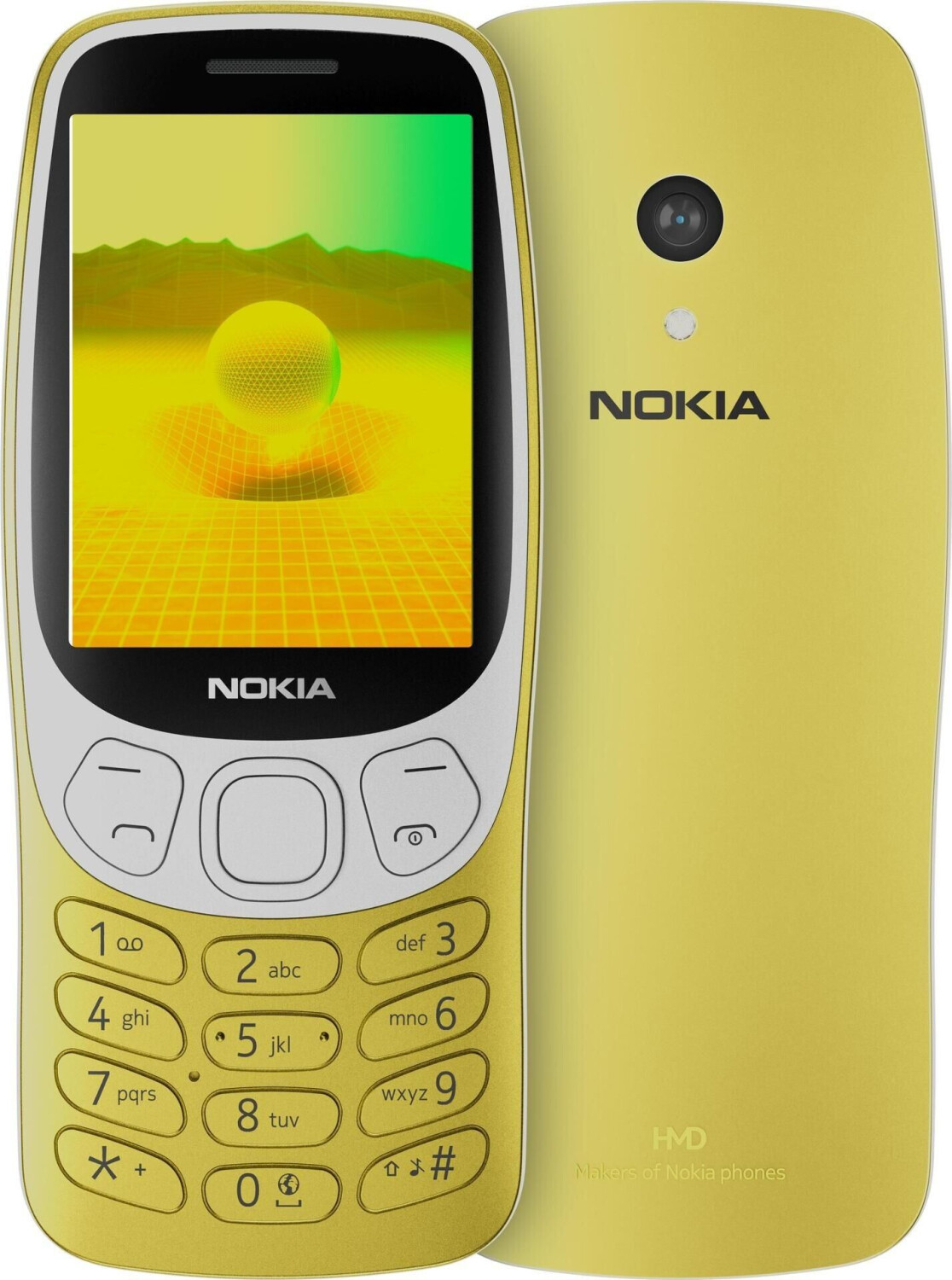 Nokia 3210 4G Gold, mit Ladegerät | SimLock: Frei | Zustand: Sehr Gut | Farbe: gold | Akku: