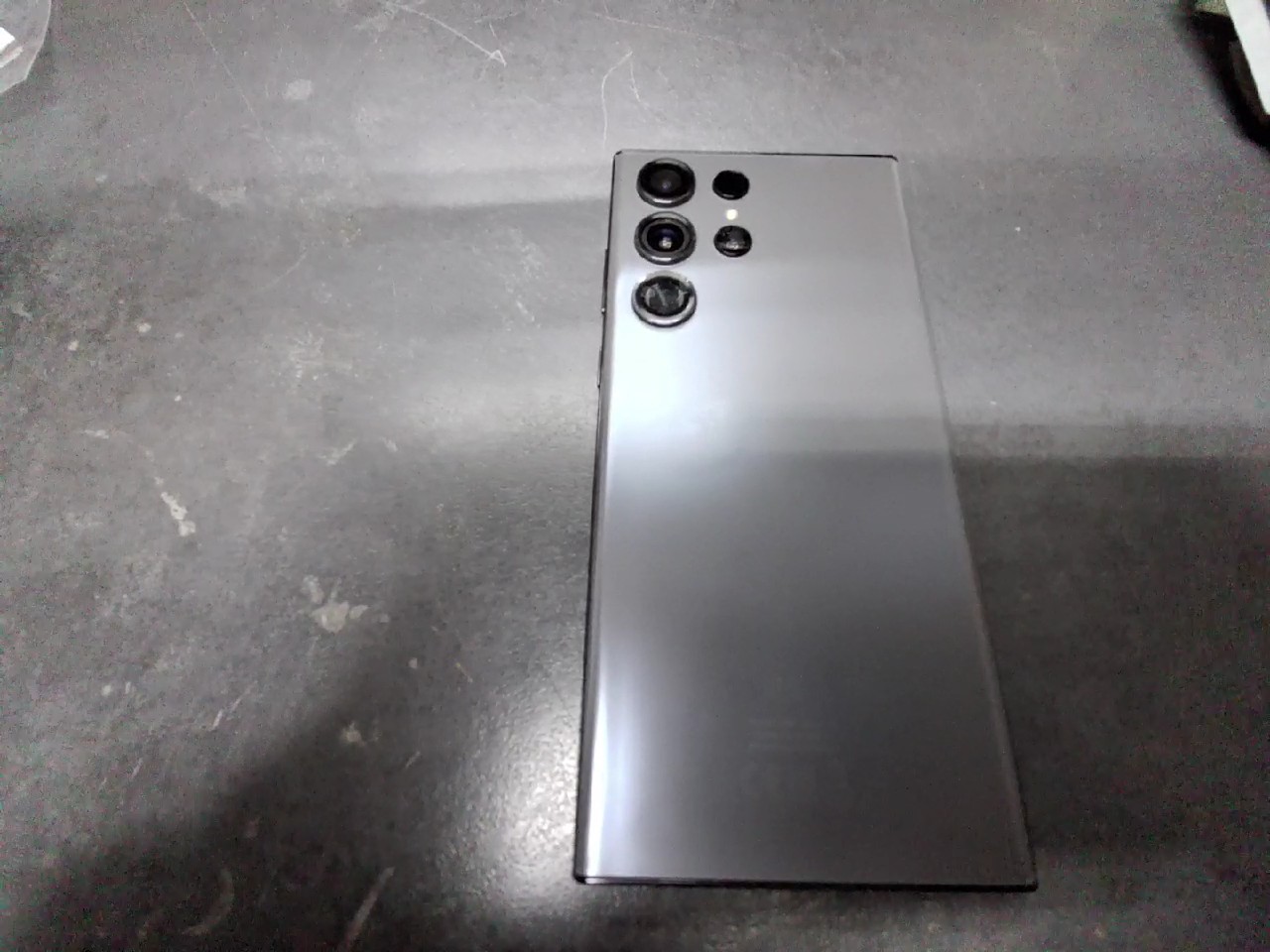 Samsung Galaxy S23 Ultra 512GB, Zweite Kamera ohne Glas. | SimLock: Frei | Zustand: Gut | Farbe: Graphite | Akku: – Bild 3