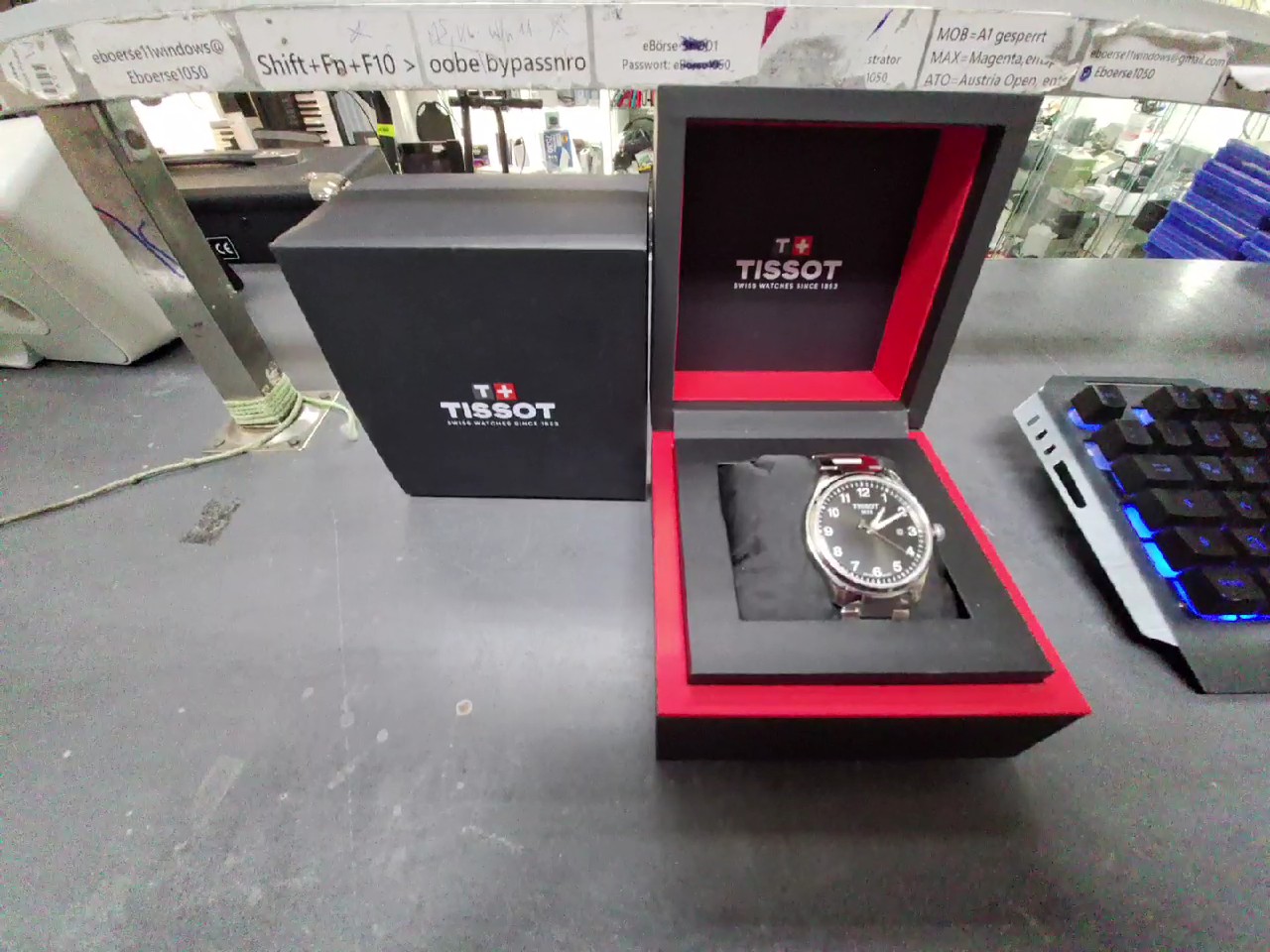 Tissot Gent Xl Classic T1164101105700, ovp | mit org. rechnung vom 01.04.2025 , batterie leer | Zustand: Sehr Gut – Bild 3