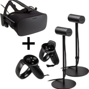 Oculus Rift CV1 Touch Bundle, Inkl. Headset, 2x Touch Controller, 2x Sensor, OVP. | Zustand: Sehr Gut | Farbe: schwarz