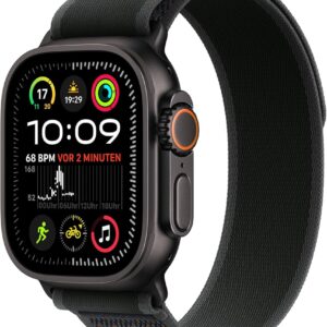 Apple Watch Ultra 2 Schwarz M, OVP |  Mit Alpine Loop Medium DunkeLadegerätrün, Akku 99%. | Zustand: Gut